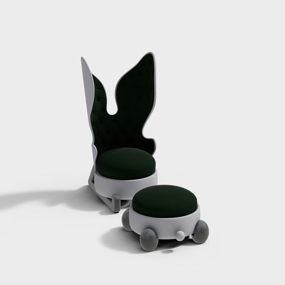 Futuristic Chair 3D Model for Creative Spaces