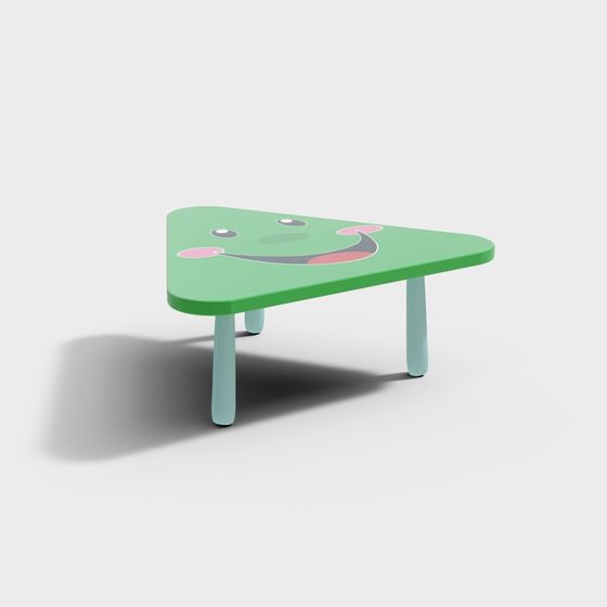 Happy Table 3D model for Creative Spaces