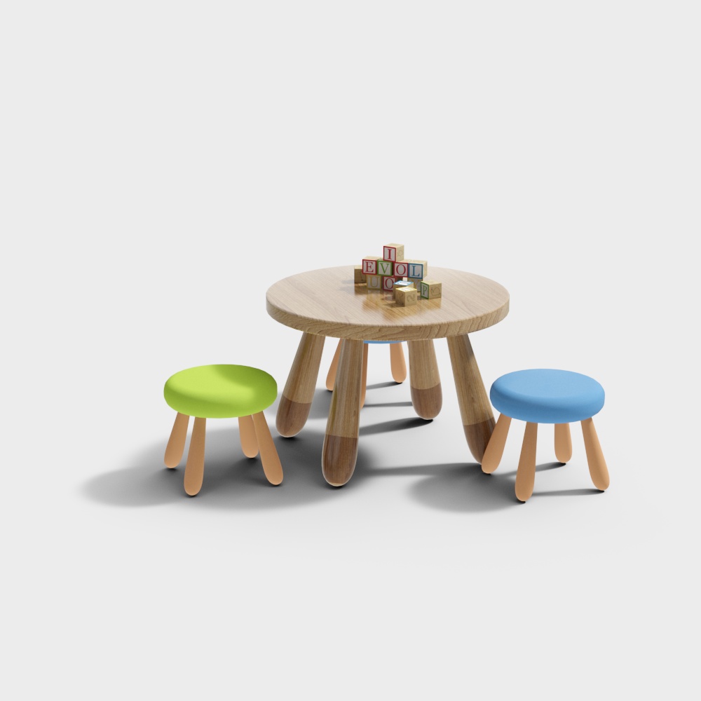 Children's desk and chair combination