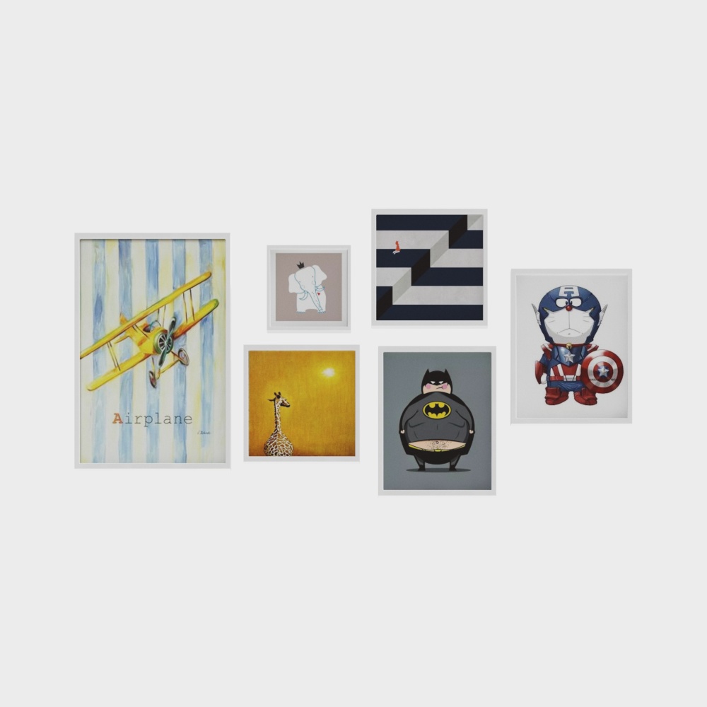 Modern decorative painting for children