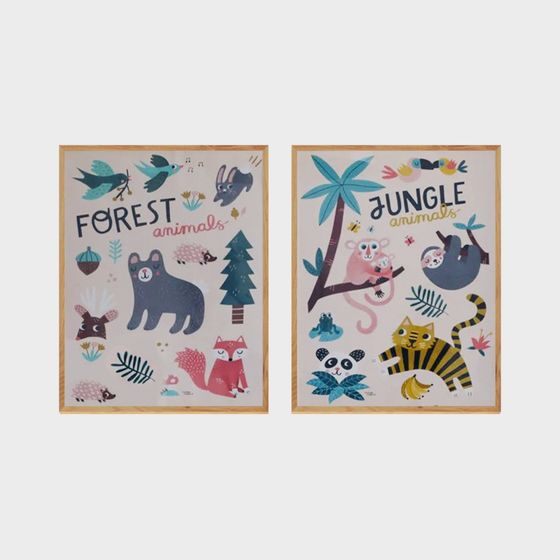 Forest and Jungle Animals 3D models