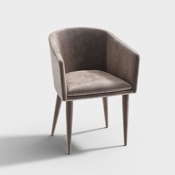 Elegant 3D Chair Model for Modern Interiors