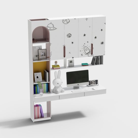 Space Explorer Workstation 3D model for Creative Spaces