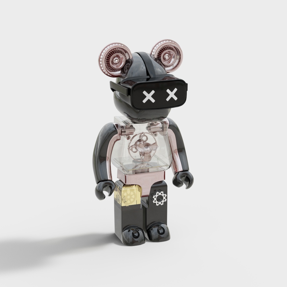 Hợp thời trang hiện đại chơi búp bê gấu bạo lực