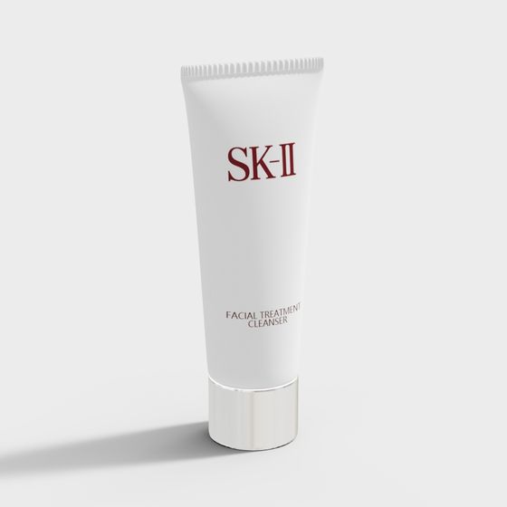 Minimalist SK-II Facial Cleanser 3D Model