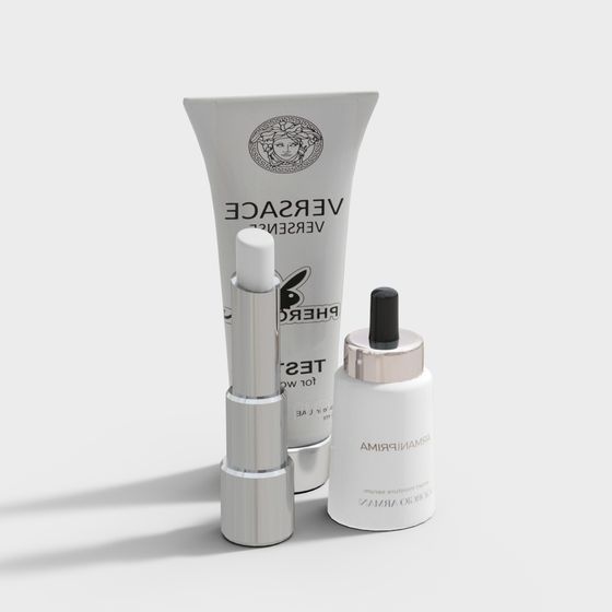 Elegant Luxury Cosmetic Bottle 3D model