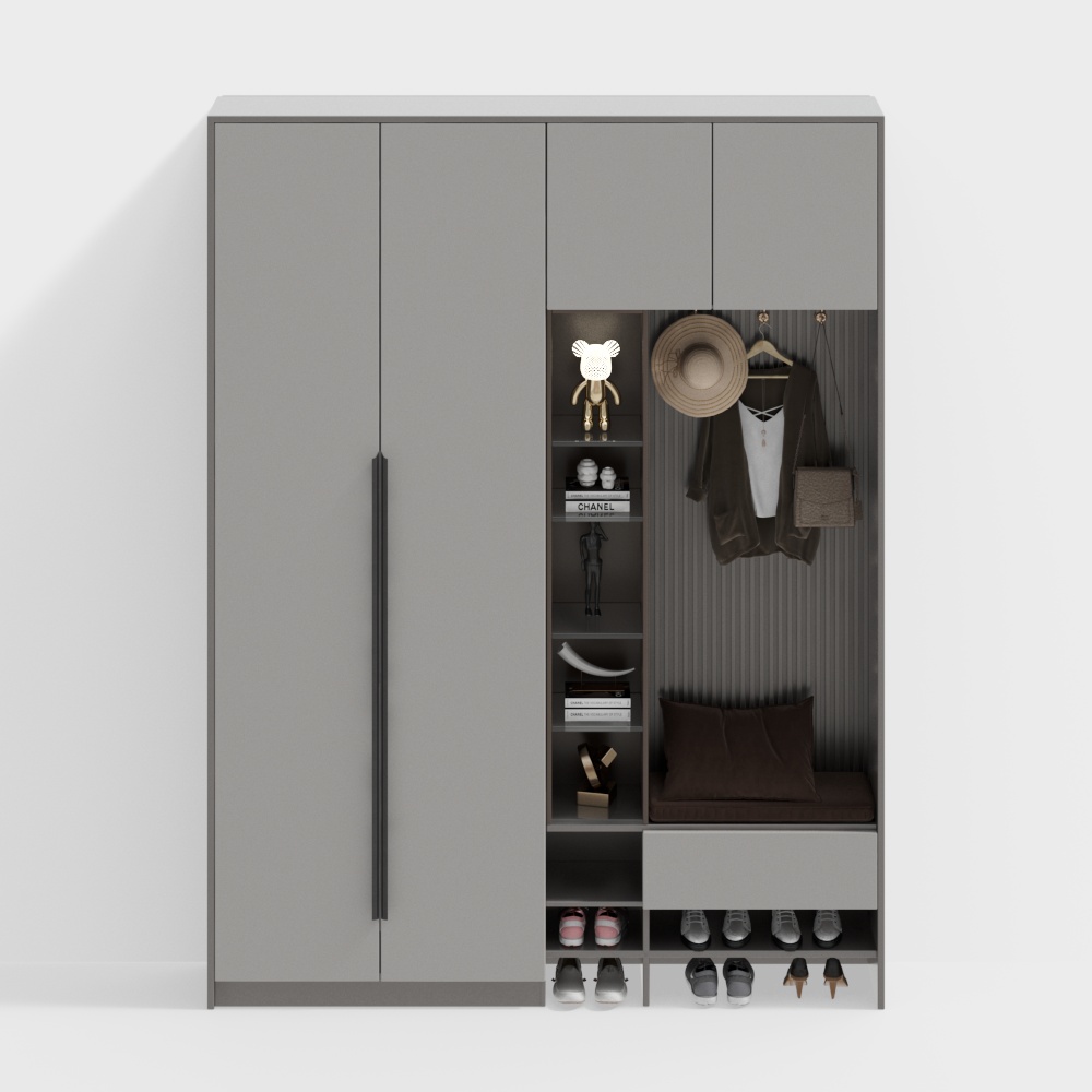 Современный шкаф для обуви