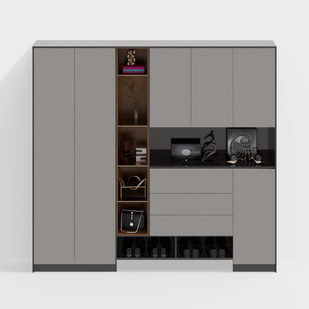 Urban Storage Cabinet 3D model