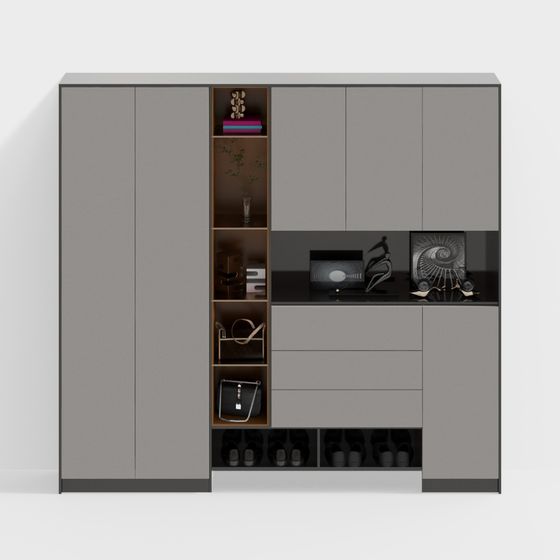 Urban Storage Cabinet 3D model