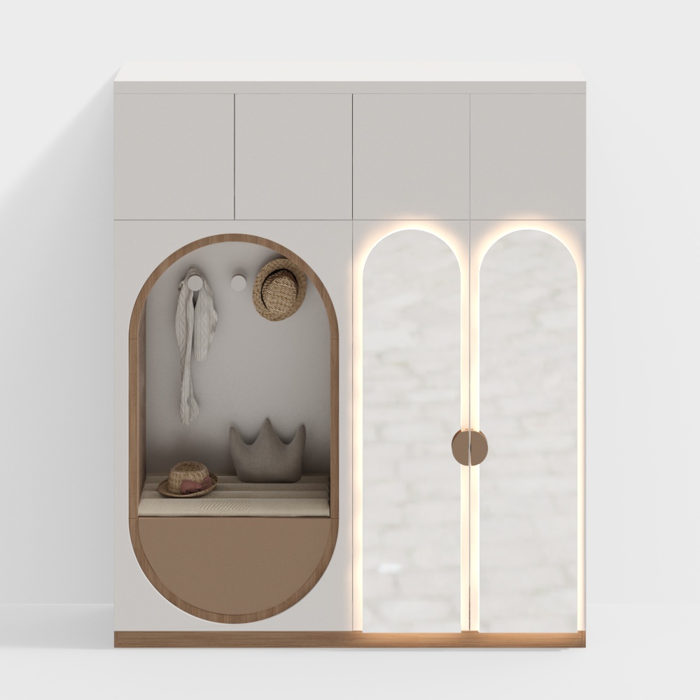 Scarpiera Leggermente Lussuosa