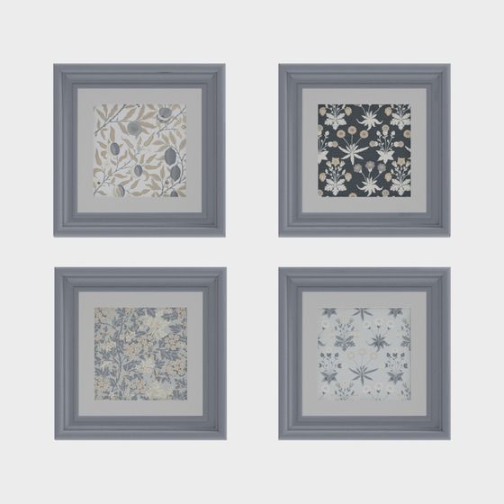 Floral Elegance 3D model for Charming Spaces