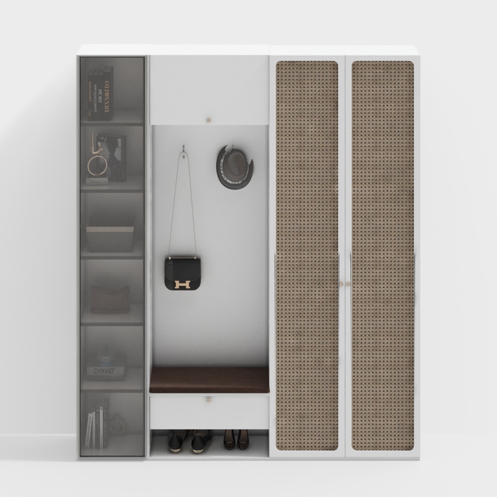 Gabinete de zapatos Wabi-Sabi