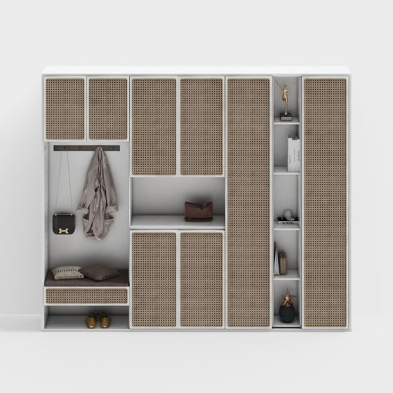 Gabinete de zapatos Wabi-Sabi