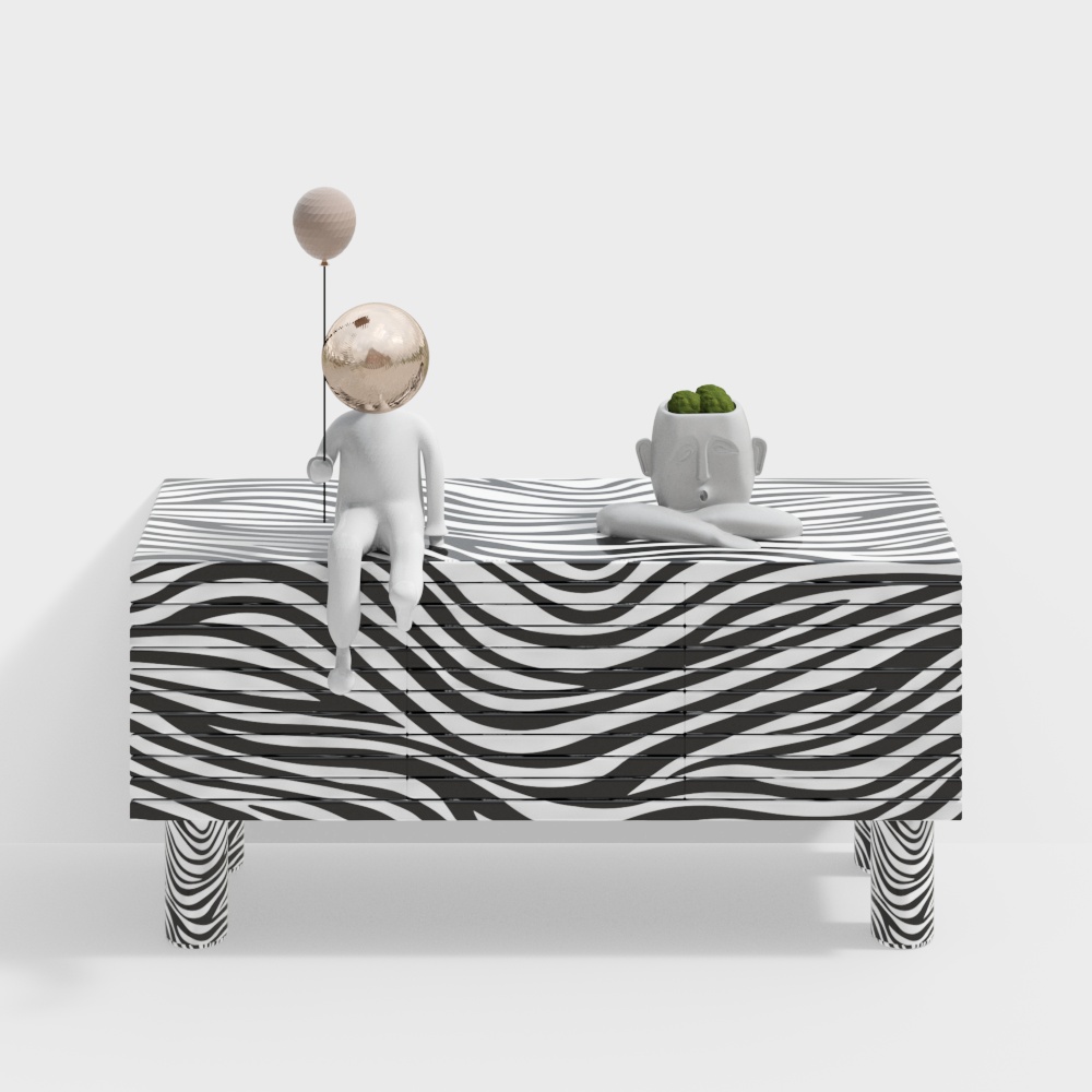 Modern entrance cabinet