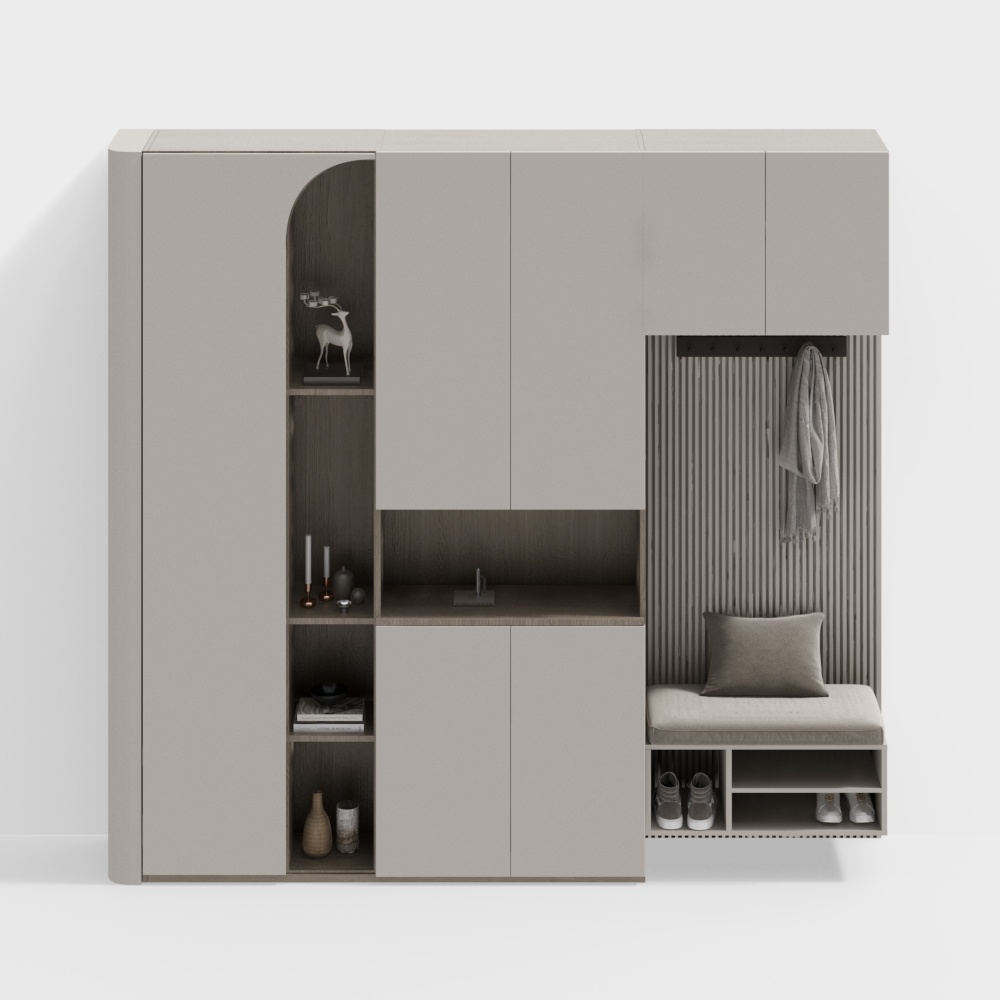 Tủ giày wabi-sabi