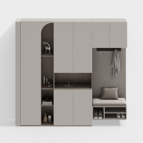 Tủ giày wabi-sabi