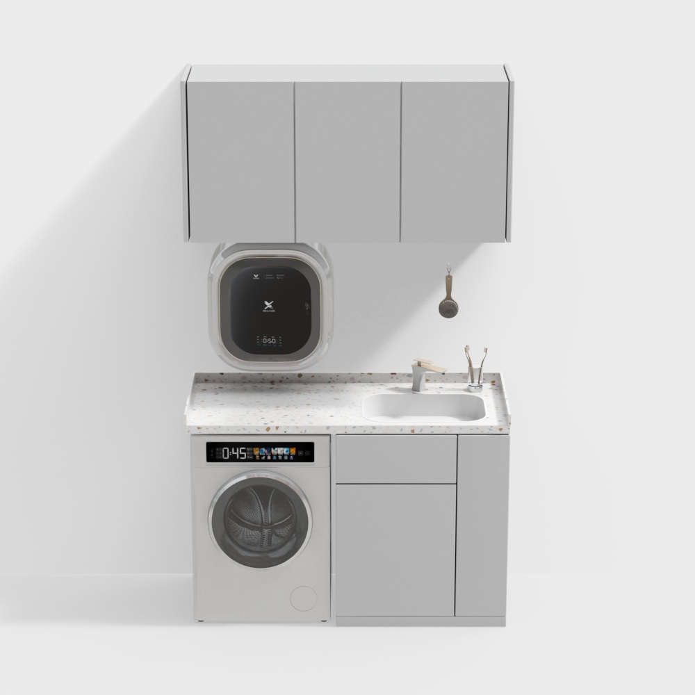 Conjunto de cuarto de lavado