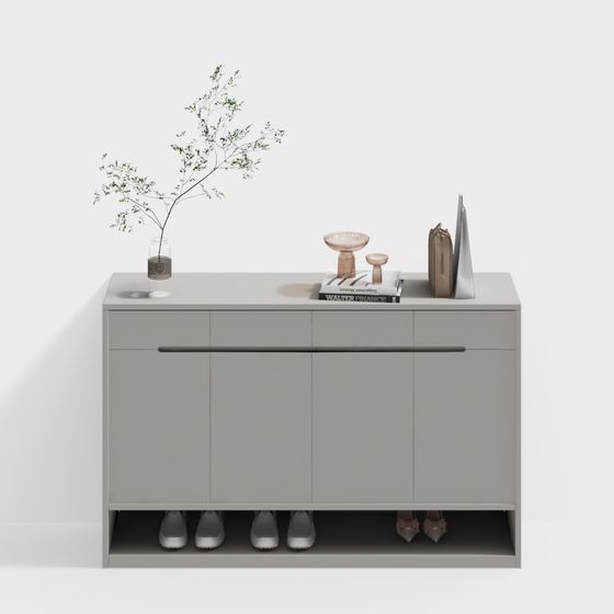 Urban Shoe Cabinet 3D model
