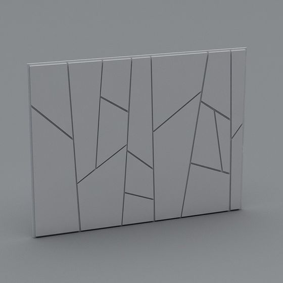 Futuristic Low Polygon 3D Model Design