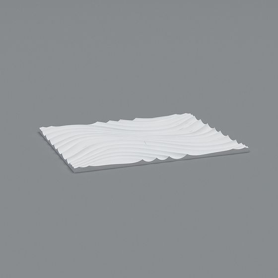 Wave Ceiling 3D model