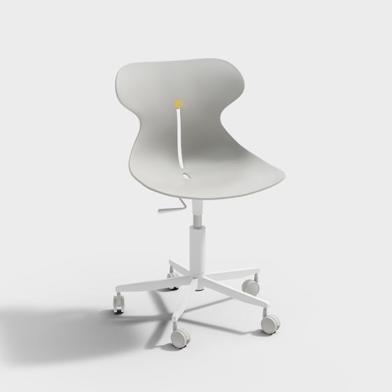 Streamlined Office Chair 3D model