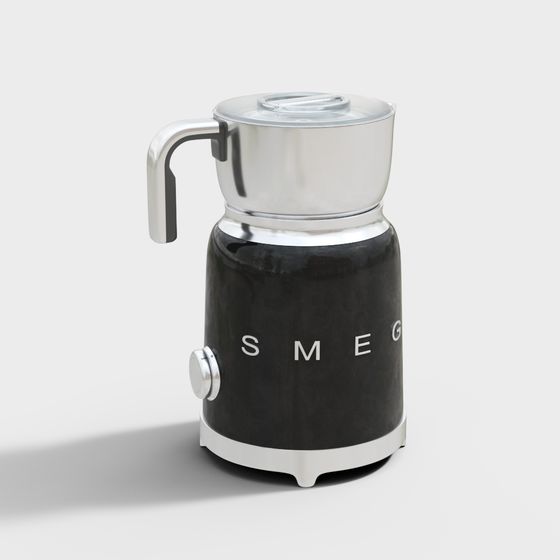 Vintage Retro Coffee Machine 3D model