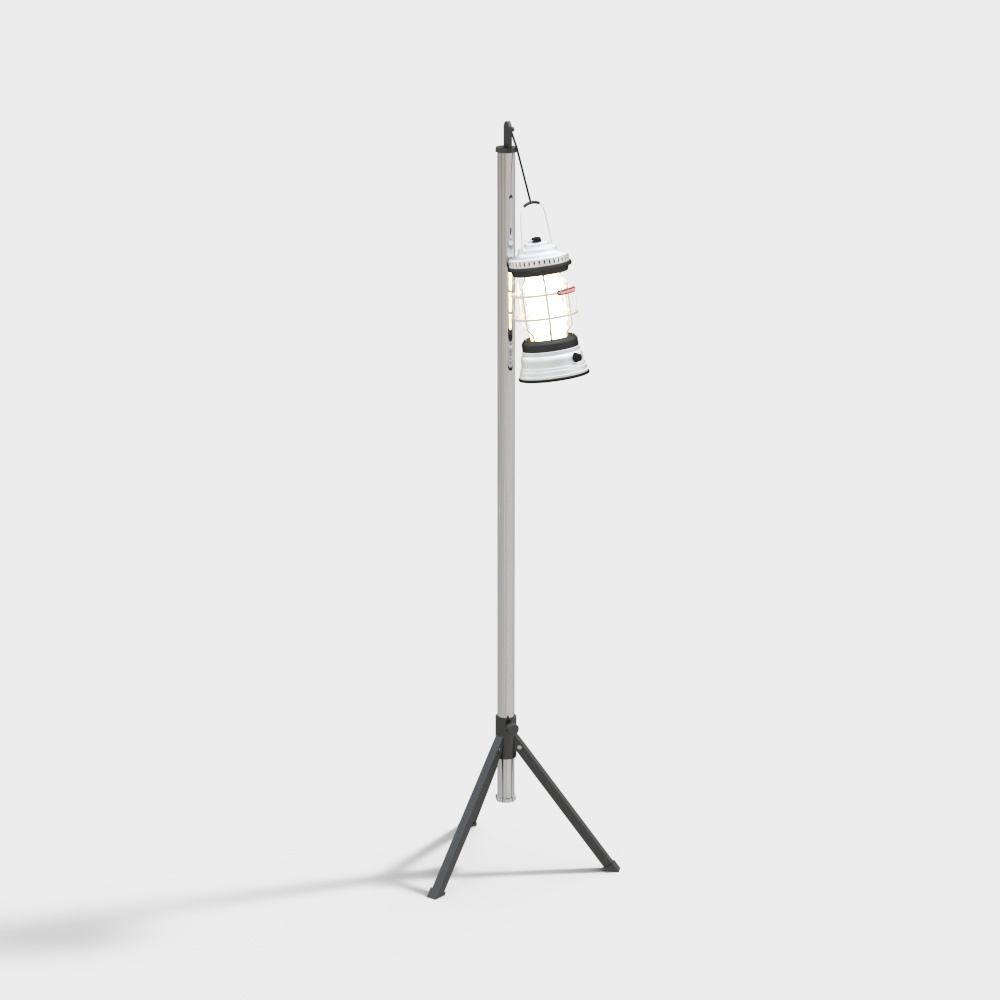 Glamping camping floor lamp