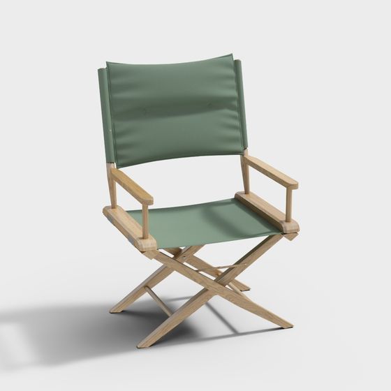 Charming Director's Chair 3D model