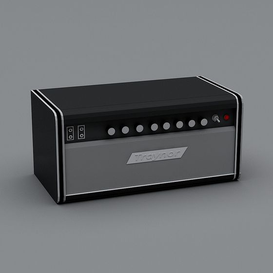 Futuristic Traynor Amplifier 3D model