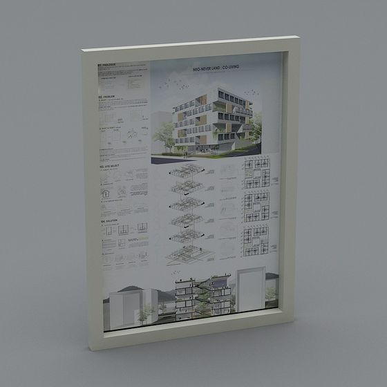 Neo-Never Land Co-Living 3D model