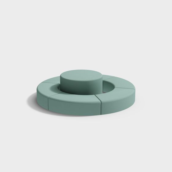 Ring Base Low-Poly 3D model