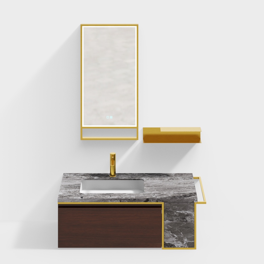 Rongs-Bathroom cabinet Combination bathroom cabinet