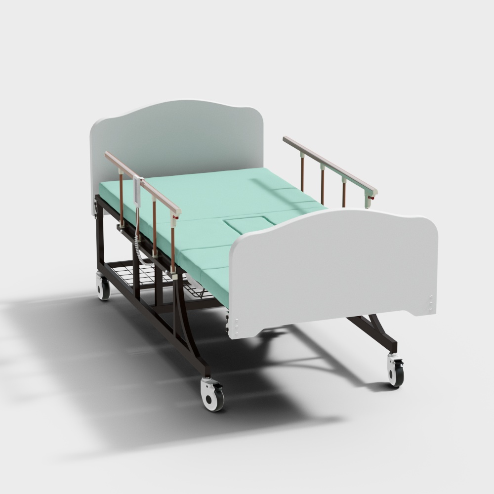 modern hospital bed