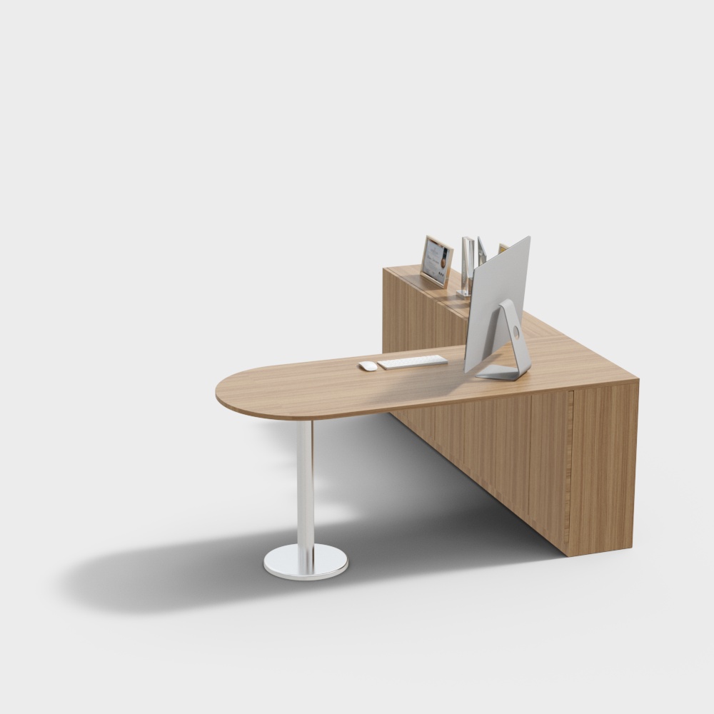 Modern clinic reception desk