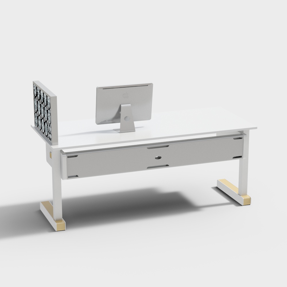 Modern consultation room reception table