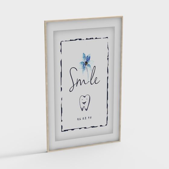 Smiling Frame 3D model