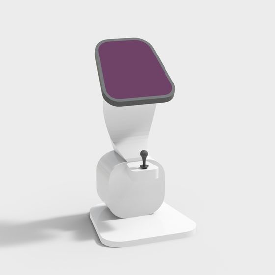 모던 안경원 장비가 갖춰진 검안실