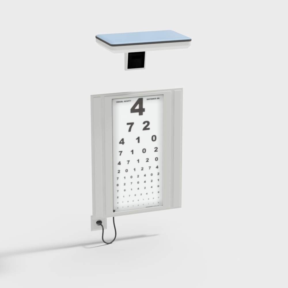 Eye Clinic Vision Test Chart