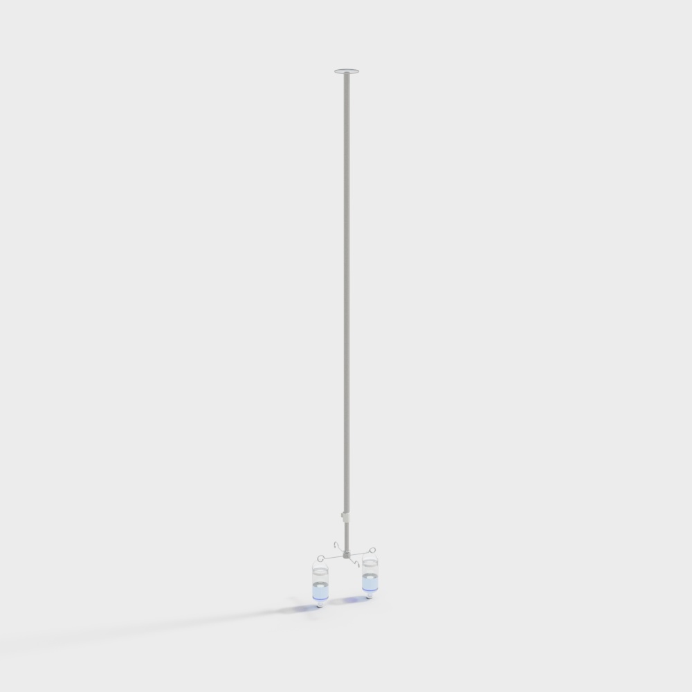 Modern infusion pole