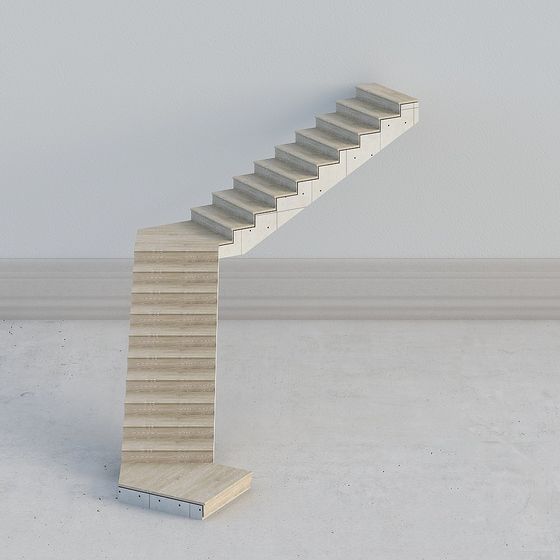 Urban Staircase 3D model