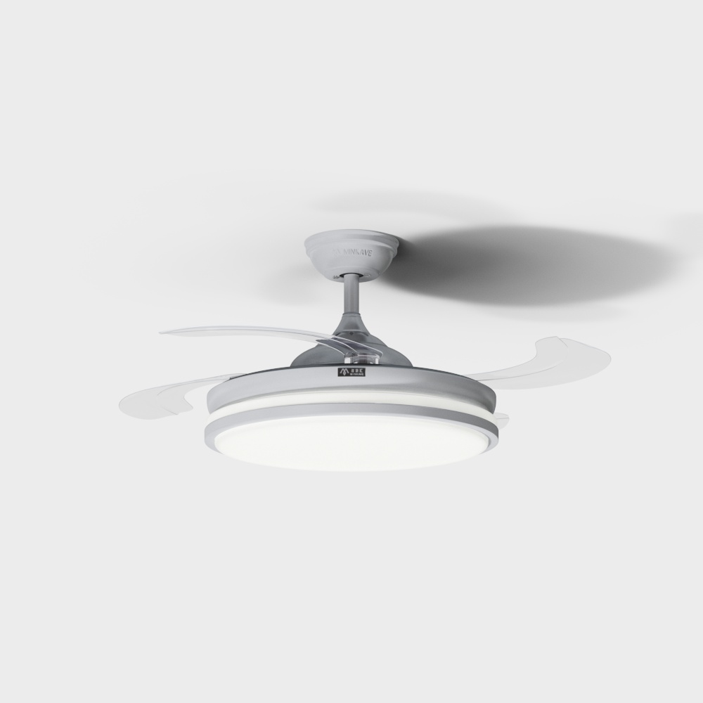 Mingjiahui-Modern Series-Straight Blade Ceiling Fan Light-K42-A103WJ