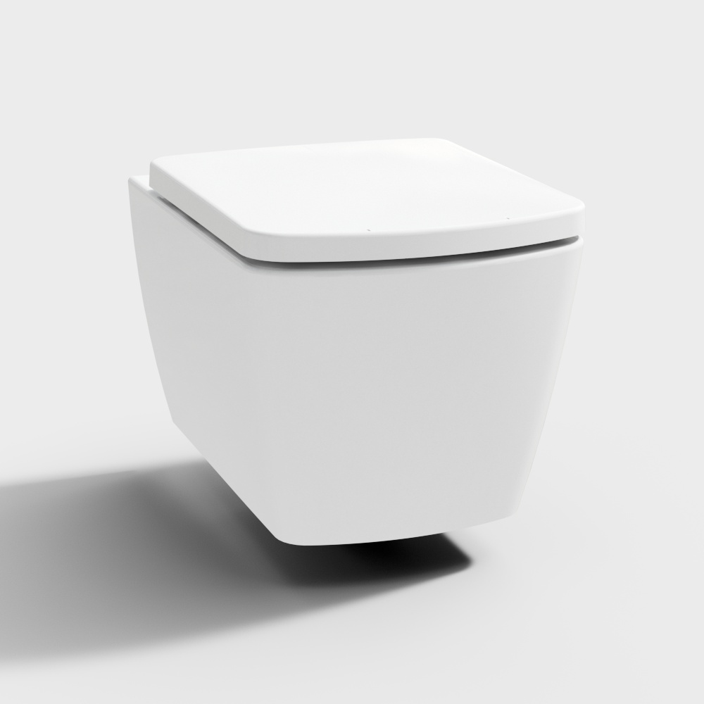 Série de toilettes suspendues TECE-TECE - toilettes suspendues - carré