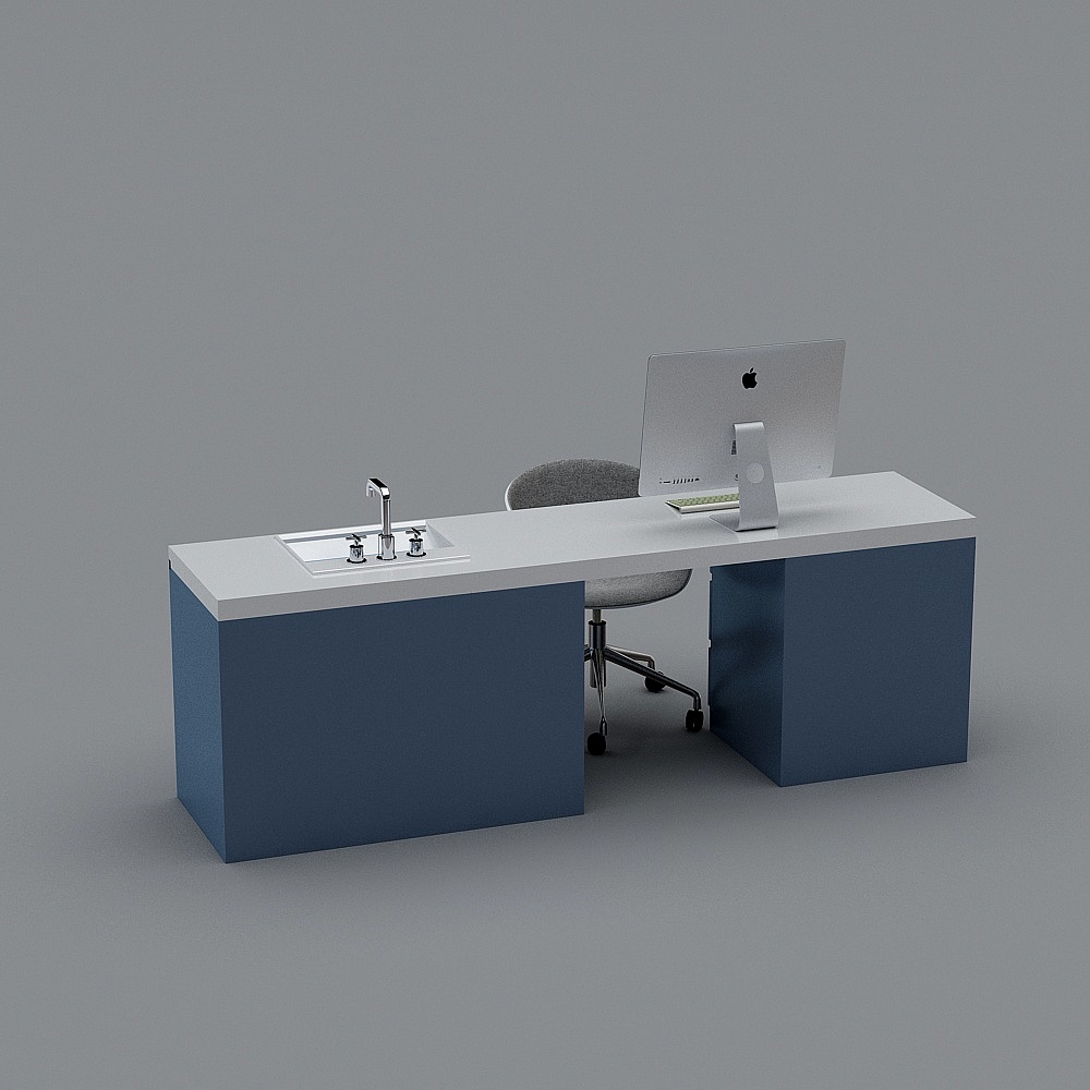 Dental clinic - desk chair combination