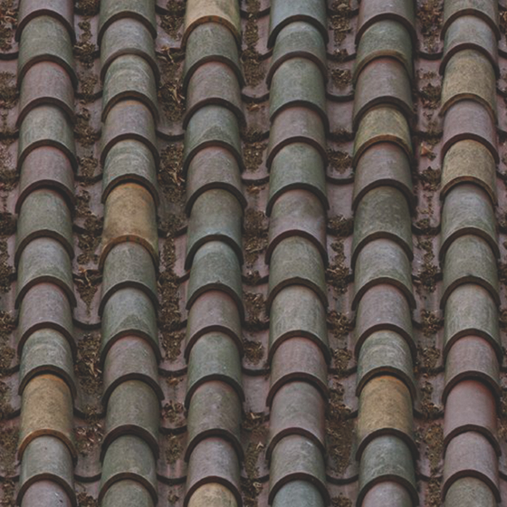 Gray Painted Pottery Tile 3D Model for Stylish Interiors