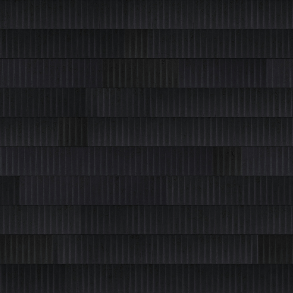 Painted pottery tile