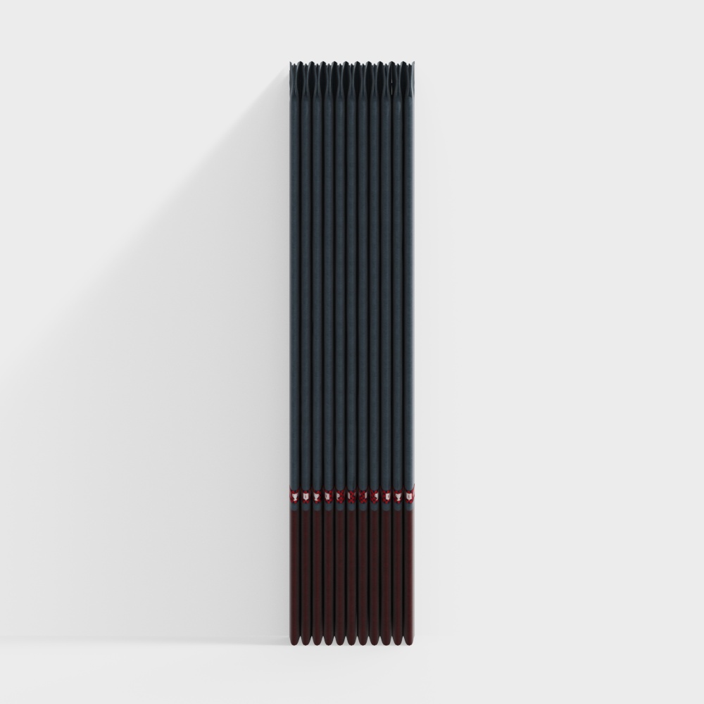 Art Deco Radiator 3D model