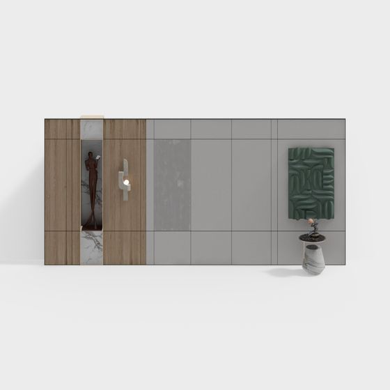 Stylish Low-Polygon Nature-Inspired 3D Model