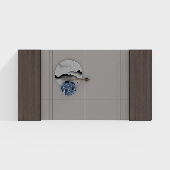 Minimalist Door 3D model