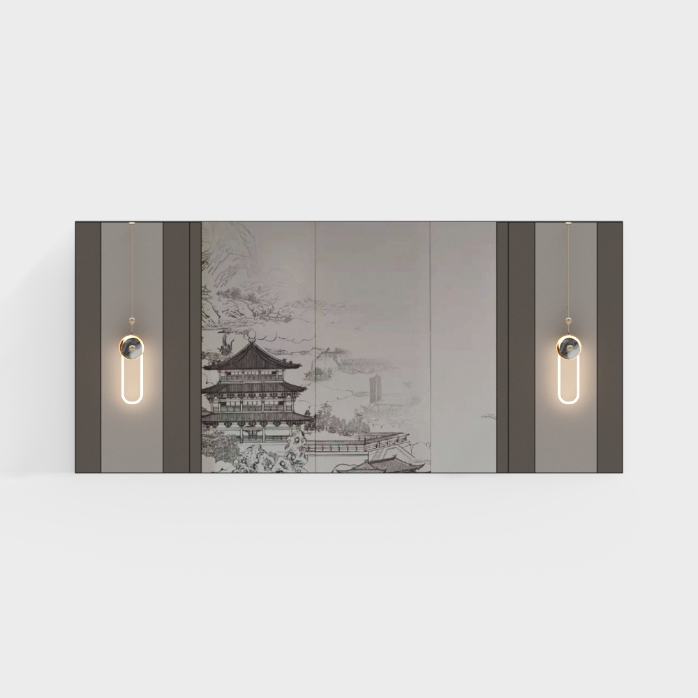 Tường nền sofa phòng khách sang trọng nhẹ nhàng