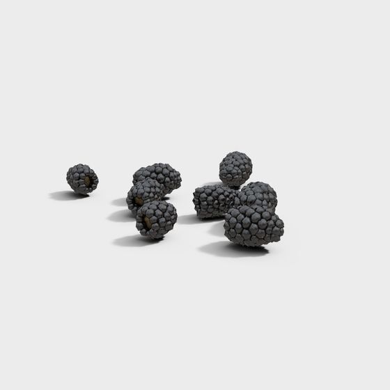 Futuristic Low-Poly 3D Gem Models